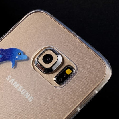 TPU Gel Case für Samsung Galaxy S6 Edge G925 Tiere Meer Skin