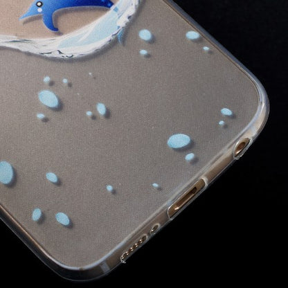 TPU Gel Case für Samsung Galaxy S6 Edge G925 Tiere Meer Skin