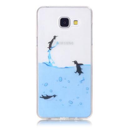 Samsung Galaxy A3 A310 (2016) TPU IMD Gel Case Transparent Motiv