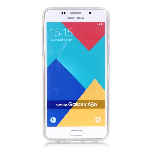 Samsung Galaxy A3 A310 (2016) TPU IMD Gel Case Transparent Motiv