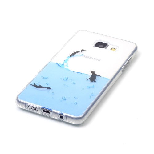 Samsung Galaxy A3 A310 (2016) TPU IMD Gel Case Transparent Motiv