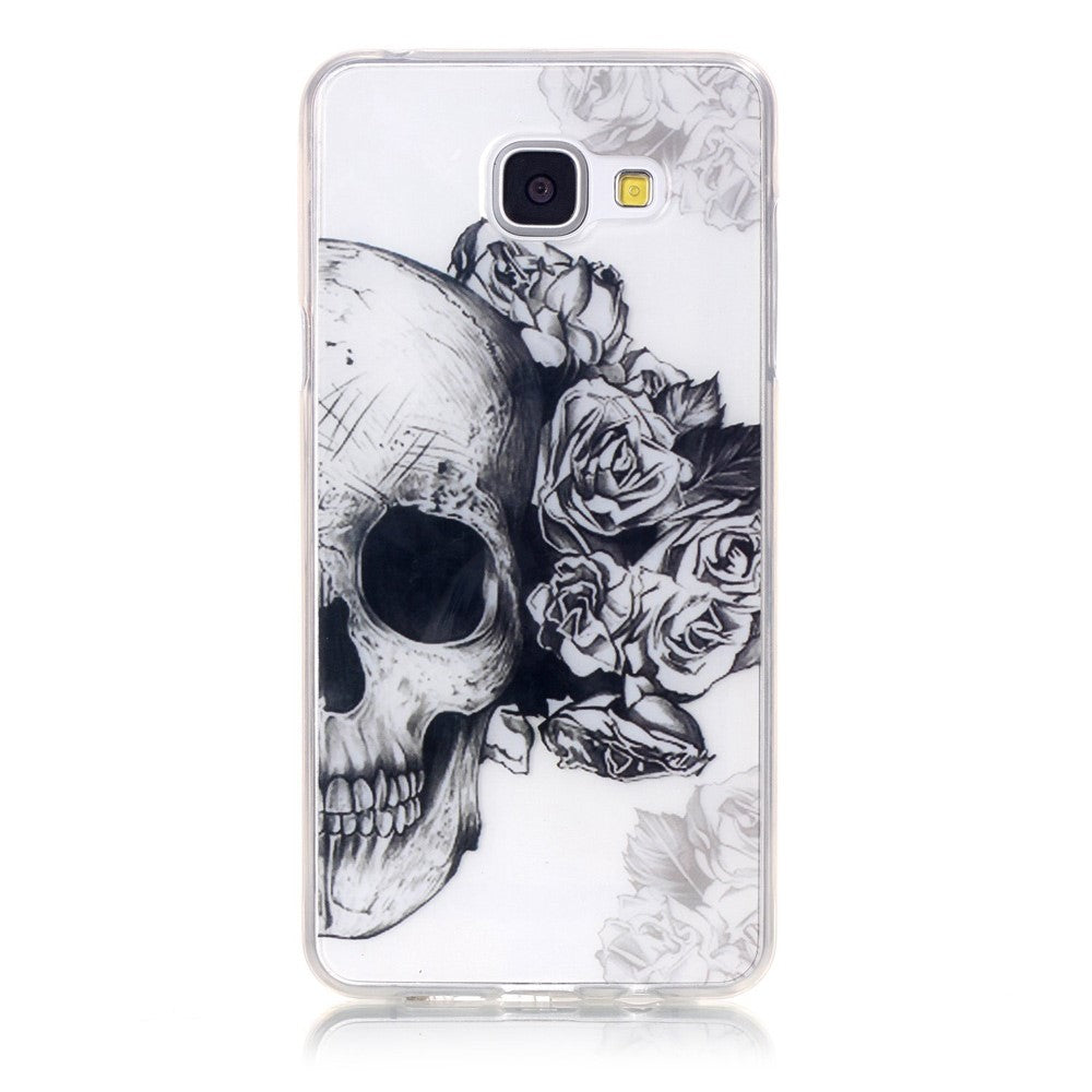 Samsung Galaxy A3 A310 (2016) TPU IMD Gel Case Transparent Motiv