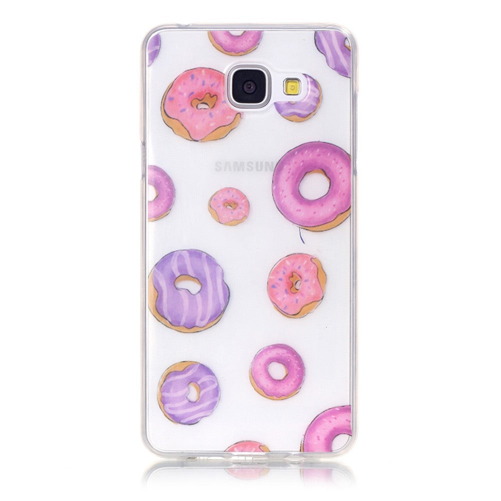 Samsung Galaxy A3 A310 (2016) TPU IMD Gel Case Transparent Motiv
