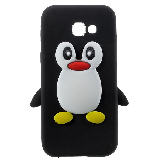 Silikon Case für Samsung Galaxy A3 A320 (2017) Soft Cute 3D Pinguin