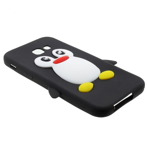Silikon Case für Samsung Galaxy A3 A320 (2017) Soft Cute 3D Pinguin