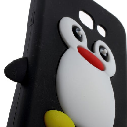 Silikon Case für Samsung Galaxy A3 A320 (2017) Soft Cute 3D Pinguin
