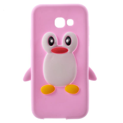 Silikon Case für Samsung Galaxy A3 A320 (2017) Soft Cute 3D Pinguin