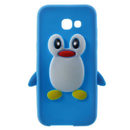 Silikon Case für Samsung Galaxy A3 A320 (2017) Soft Cute 3D Pinguin