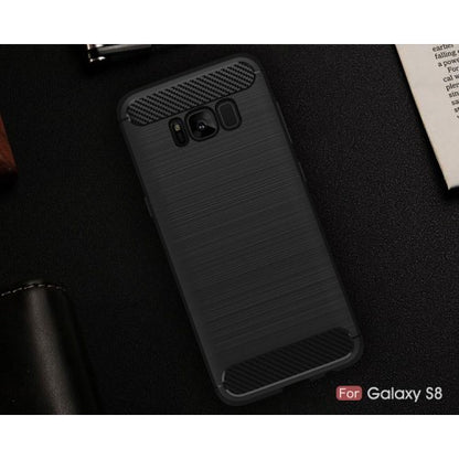 TPU Case für Samsung Galaxy S8 G950 Carbon Skin Brushed
