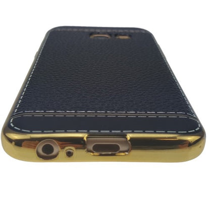 TPU Case für Samsung Galaxy A3 (2017) Litchi Textur Profil Soft Schutz Hülle