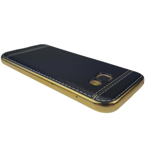 TPU Case für Samsung Galaxy A3 (2017) Litchi Textur Profil Soft Schutz Hülle