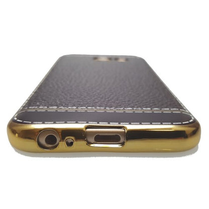 TPU Case für Samsung Galaxy A3 (2017) Litchi Textur Profil Soft Schutz Hülle