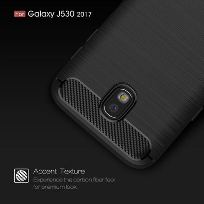 TPU Case für Samsung Galaxy J5 J530 (2017) Carbon Skin Brushed