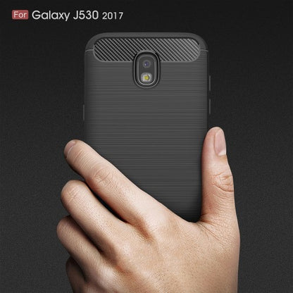 TPU Case für Samsung Galaxy J5 J530 (2017) Carbon Skin Brushed
