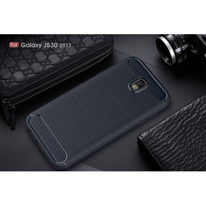 TPU Case für Samsung Galaxy J5 J530 (2017) Carbon Skin Brushed