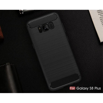 TPU Case für Samsung Galaxy S8 PLUS G955 Carbon Skin Brushed