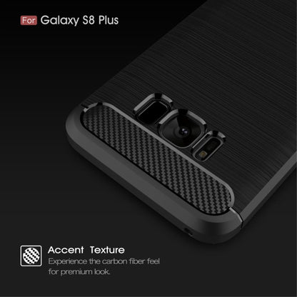 TPU Case für Samsung Galaxy S8 PLUS G955 Carbon Skin Brushed