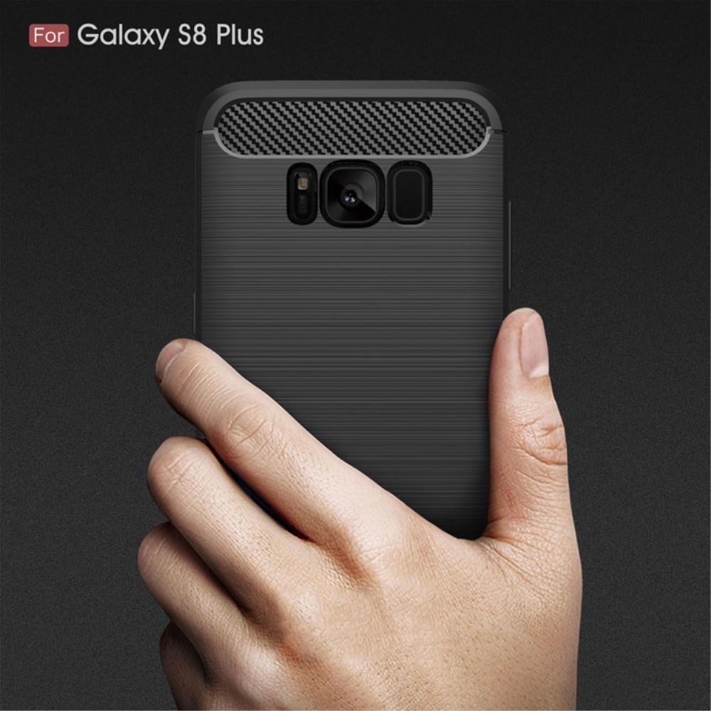 TPU Case für Samsung Galaxy S8 PLUS G955 Carbon Skin Brushed