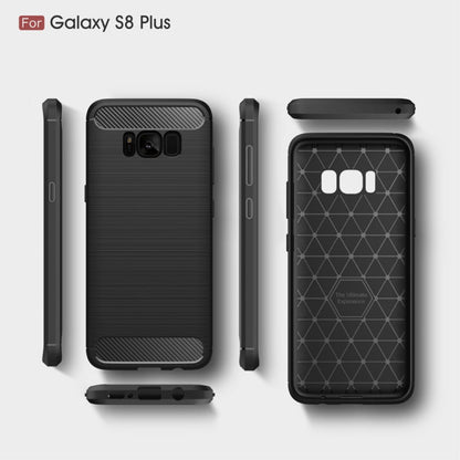 TPU Case für Samsung Galaxy S8 PLUS G955 Carbon Skin Brushed