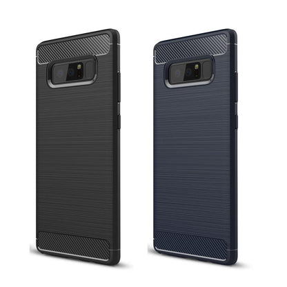 TPU Case für Samsung Galaxy Note 8 Carbon Skin Brushed