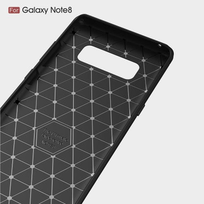 TPU Case für Samsung Galaxy Note 8 Carbon Skin Brushed