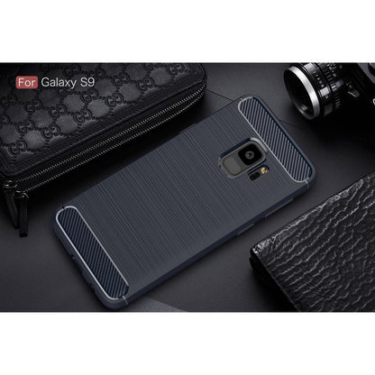 TPU Case für Samsung Galaxy S9 G960 Carbon Skin Brushed