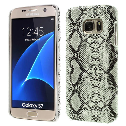 Hard Case für Samsung Galaxy S7 G930 Snake Skin Schlange Muster