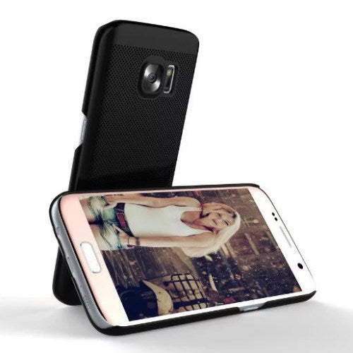 LOOPEE Hard Case für Samsung Galaxy S7 G930 Hollow Mesh