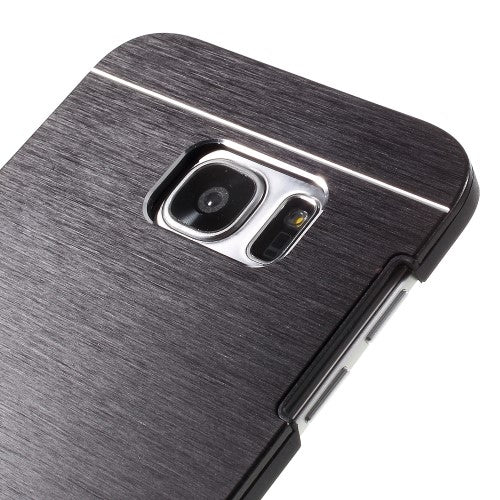 Motomo Hard Case für Samsung Galaxy S7 Edge G935 Aluminium Alloy Brushed