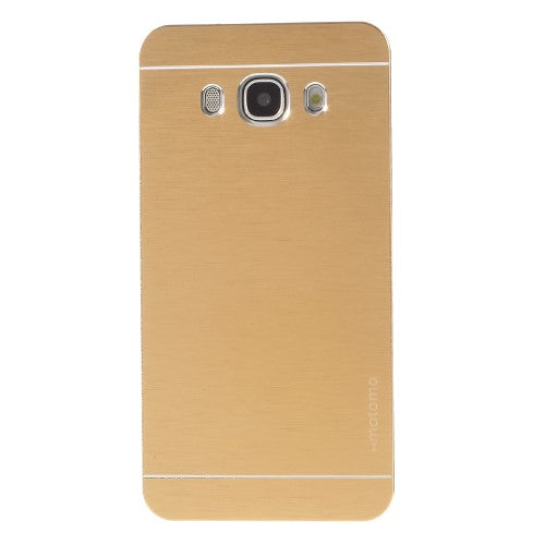 Motomo Hard Case für Samsung Galaxy J5 J510 (2016) Aluminium Alloy Brushed