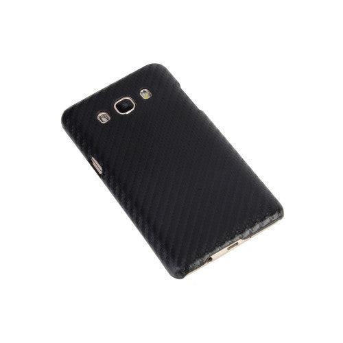 Hard Case für Samsung Galaxy J5 J510 (2016) Carbon Fiber Optik Muster