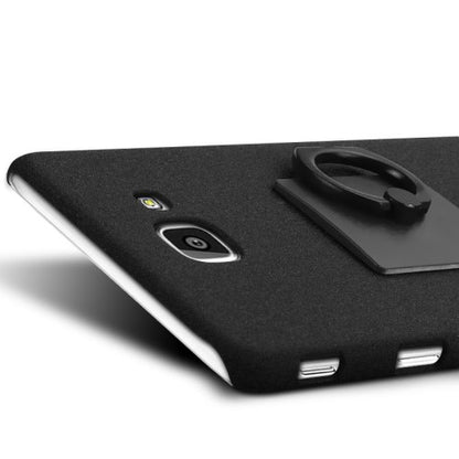 IMAK Hard Case für Samsung Galaxy A5 A520 (2017) Matt Ring Kickstand
