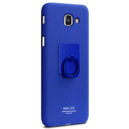 IMAK Hard Case für Samsung Galaxy A5 A520 (2017) Matt Ring Kickstand
