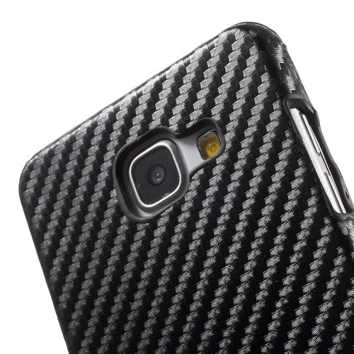 Hard Case für Samsung Galaxy A5 A510 (2016) Carbon Fiber Optik Muster