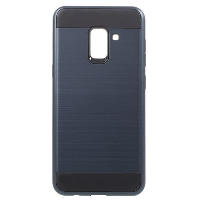 Samsung Galaxy A8 (2018) PC TPU Hybrid Case Brushed Skin