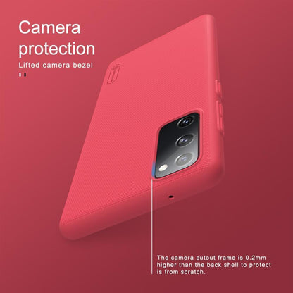 NILLKIN Hard Case für Samsung Galaxy S20 FE Super Frosted Cover Schutzhülle
