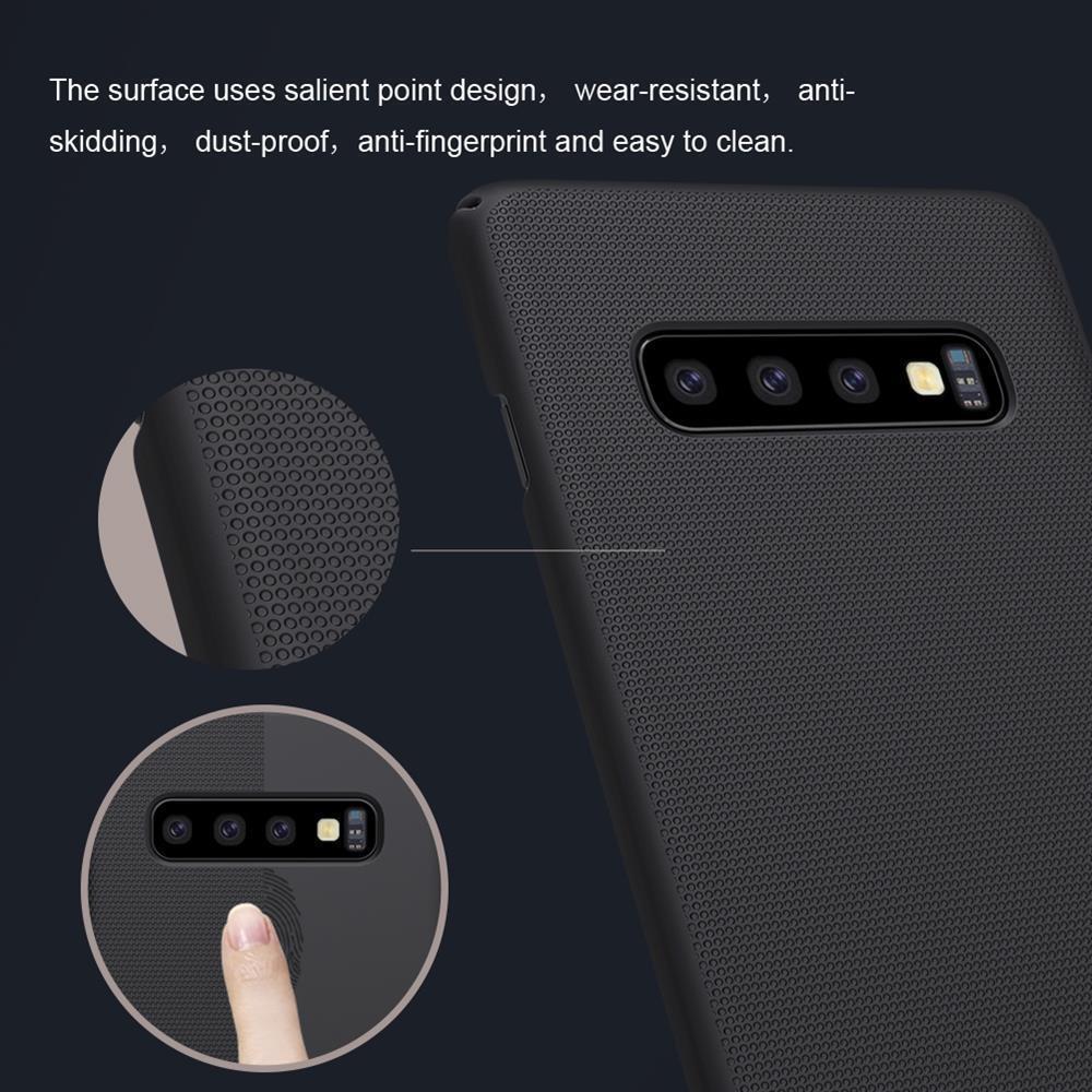 NILLKIN Hard Case für Samsung Galaxy S10 Super Frosted Cover Matte Schutzhülle