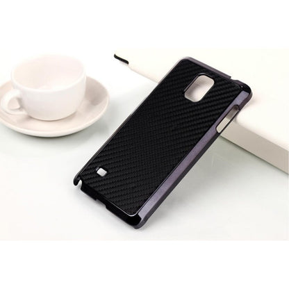 Hard Case für Samsung Galaxy Note 4 Carbon Fiber Muster Schutzhülle Cover Rot