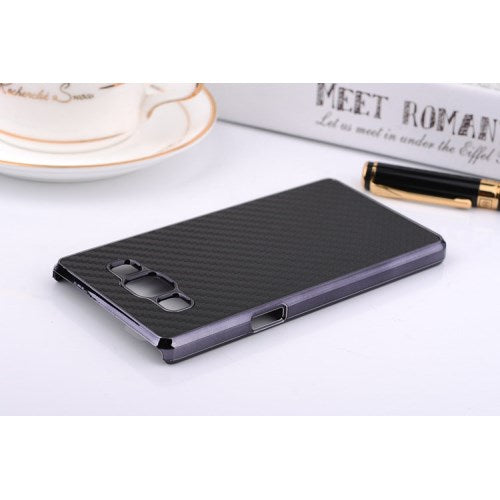 Hard Case für Samsung Galaxy A7 (2015) Carbon Fiber
