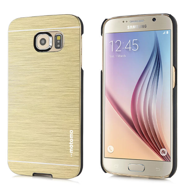 Motomo Hard Case für Samsung Galaxy S6 G920 Aluminium Brushed