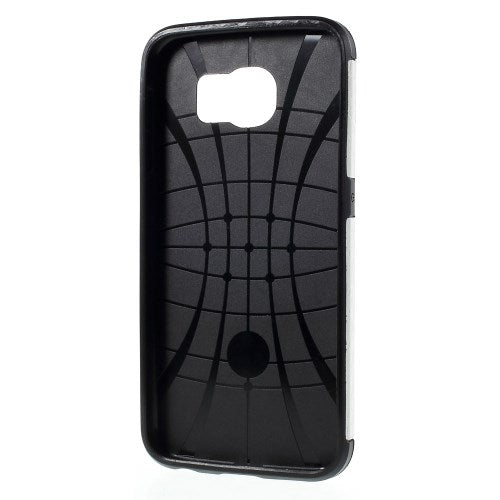 Samsung Galaxy S6 G920 TPU Hybrid Case Croco Muster Design