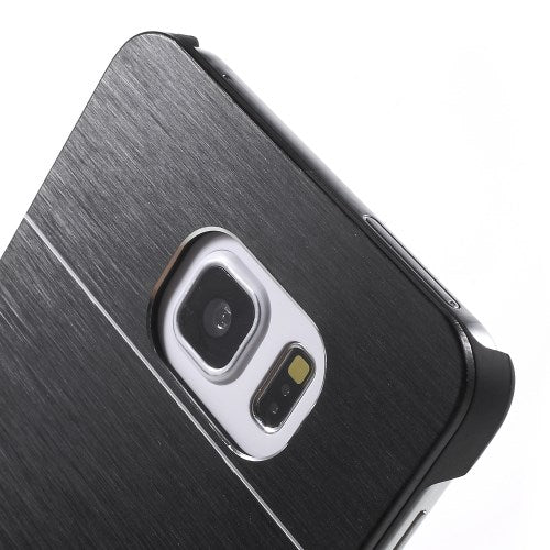 Motomo Hard Case für Samsung Galaxy Note 5 Aluminium Brushed