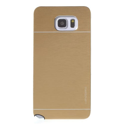 Motomo Hard Case für Samsung Galaxy Note 5 Aluminium Brushed