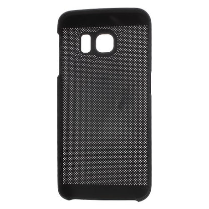 LOOPEE Hard Case für Samsung Galaxy S6 Edge G925 Hollow Mesh Handy Hülle Dünn
