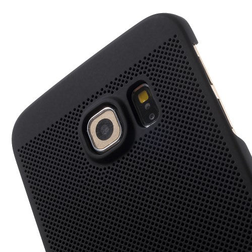 LOOPEE Hard Case für Samsung Galaxy S6 Edge G925 Hollow Mesh Handy Hülle Dünn