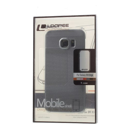 LOOPEE Hard Case für Samsung Galaxy S6 Edge G925 Hollow Mesh Handy Hülle Dünn