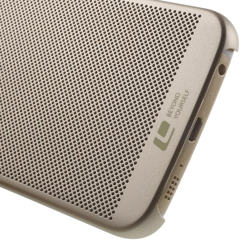 LOOPEE Hard Case für Samsung Galaxy S6 Edge G925 Hollow Mesh Handy Hülle Dünn