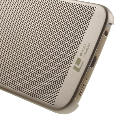 LOOPEE Hard Case für Samsung Galaxy S6 Edge G925 Hollow Mesh Handy Hülle Dünn