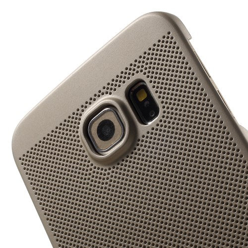 LOOPEE Hard Case für Samsung Galaxy S6 Edge G925 Hollow Mesh Handy Hülle Dünn
