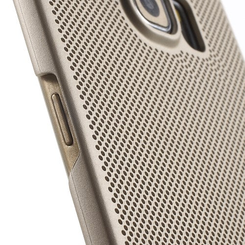 LOOPEE Hard Case für Samsung Galaxy S6 Edge G925 Hollow Mesh Handy Hülle Dünn